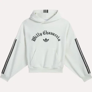 Adidas x Willy Chavarria White Hoodie Back