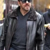 After Life Ricky Gervais Black Leather Jacket