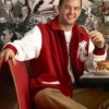Alabama Crimson Tide Red and White Varsity Jacket