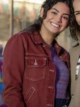Alice Dhawan The Way Home S01 Maroon Jacket