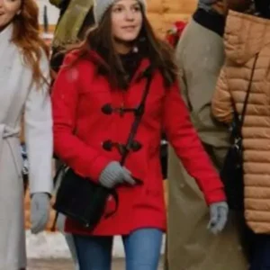 Allegra Tinnefeld Christmas in Vienna Red Coat