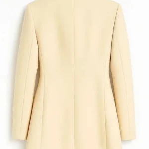 Allison Williams 2025 Beige Blazer Back Look