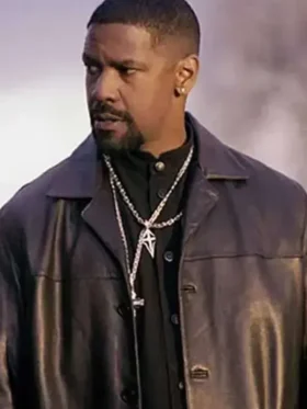 Alonzo Harris Denzel Washington Training Day Leather Coat
