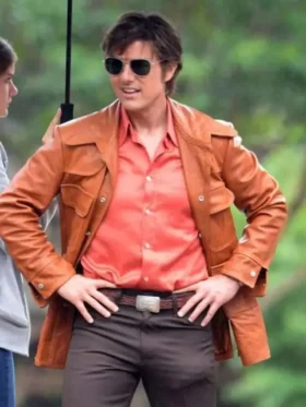 American Made Tom Cruise Leather Jacket