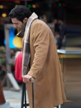 An Alpine Holiday Julien Marlon Samani Brown Coat