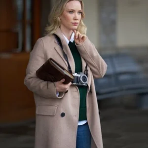 An Alpine Holiday Laci J Mailey Wool Coat Side