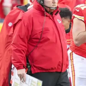 Andy Reid Kansas City Chiefs Red Jacket