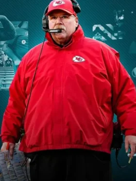 Andy Reid Kansas City Chiefs Red Jacket
