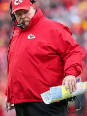 Andy Reid Kansas City Chiefs Red Jacket