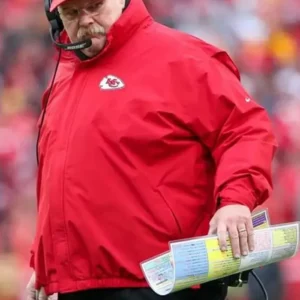 Andy Reid Kansas City Chiefs Red Jacket