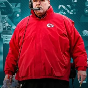 Andy Reid Kansas City Chiefs Red Jacket