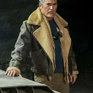 Ash vs Evil Dead Bruce Campbell Shearling Jacket