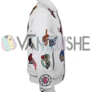 Basketball All Team Leather Jacket