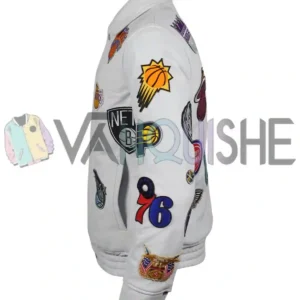 Basketball All Team Leather Jacket