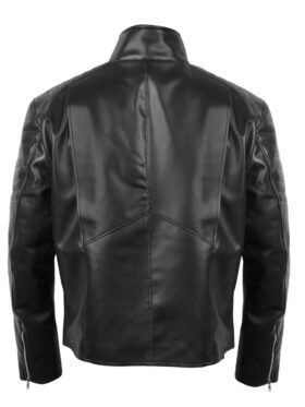 Batman V Superman Leather Jacket Back