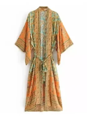 Beth Dutton Kimono Robe Front Look