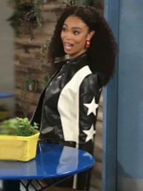 Beyond the Gates RhonniRose Mantilla Leather Jacket Back