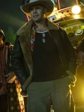 Billy Zane Curfew Shearling Leather Jacket