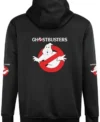 Black Ghostbusters Hoodie Back Look