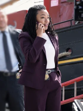 Boston Blue Lena Silver Purple Suit