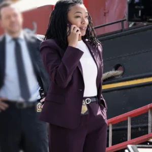 Boston Blue Lena Silver Purple Suit