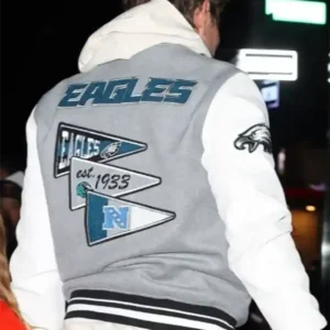 Bradley Cooper Philadelphia Eagles Jacket Back Look