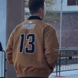 Brock Purdy Toyotathon Jacket Back