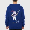 Buffalo Bills New Era Billustration Josh Allen Hoodie Back Look