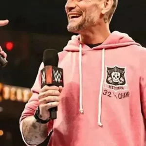 CM Punk Pink Hoodie