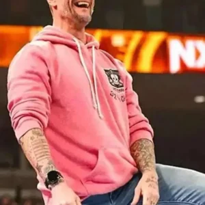 CM Punk Pink Hoodie
