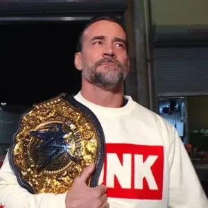 CM Punk Sweatshirt Front Look