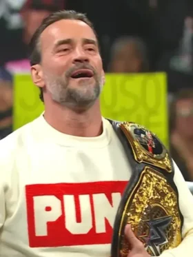 CM Punk Sweatshirt Front Look