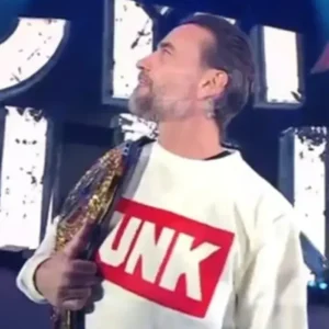 CM Punk Sweatshirt Front Look