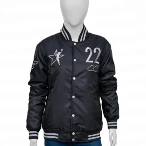 Caitlin Clark 2025 WNBA All Star Bomber Jacket Closer