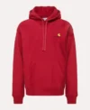 Carhartt red hoodie loose fit Front Look