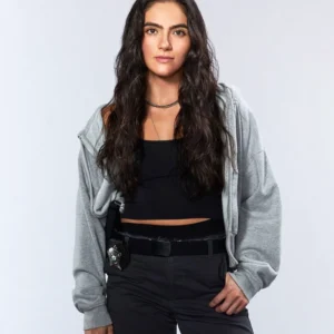 Chicago PD S13 Arienne Mandi Grey Hoodie Front