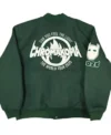 Chromakopia Tour 2025 Varsity Jacket Back Look