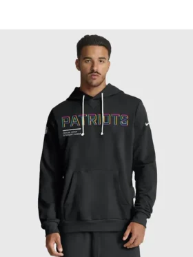 Commanders 2025 Black Crucial Catch Hoodie Front Look