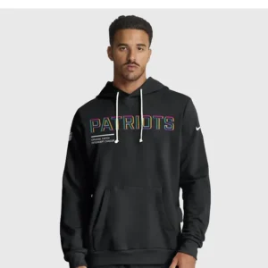 Commanders 2025 Black Crucial Catch Hoodie Front Look
