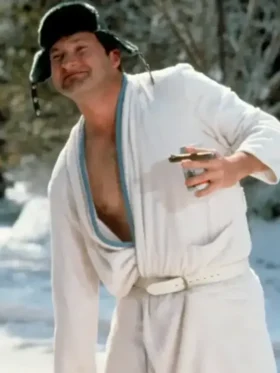 Cousin Eddie White Bathrobe