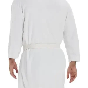 Cousin Eddie White Bathrobe Back Look