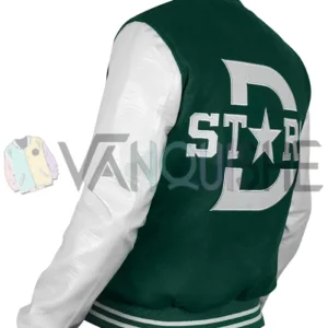 Dallas Stars Varsity Wool-Leather Jacket