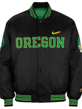 Dan Lanning Varsity Oregon Jacket Front Look