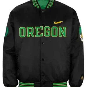 Dan Lanning Varsity Oregon Jacket Front Look