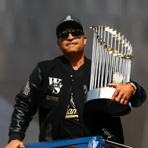 Dave Roberts Dodgers World Series Championship Parade Jacket