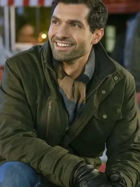 David Alpay Christmas Ring Green Cotton Jacket