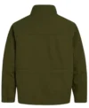 David Alpay Christmas Ring Green Cotton Jacket Back Look