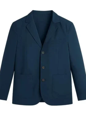 David Olusoga The Celebrity Traitors Blue Blazer Front Look