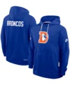 Denver Broncos Sideline Blue Hoodie