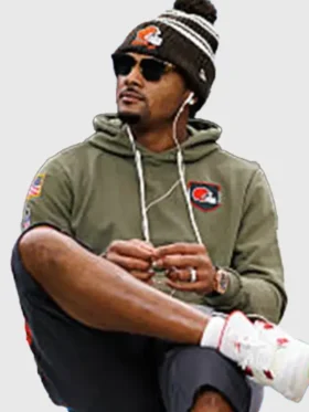 Deshaun Watson Cleveland Browns 2025 Salute to Service Hoodie